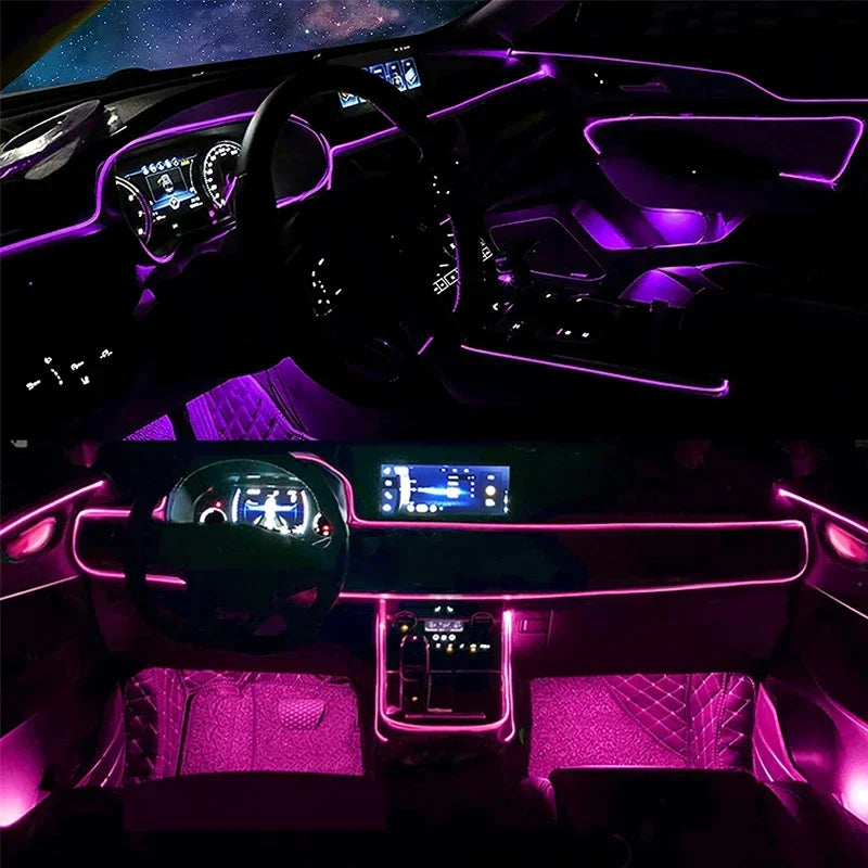 Éclairage LED Néon RGB pour Intérieur de Voiture –  LumanestLED 